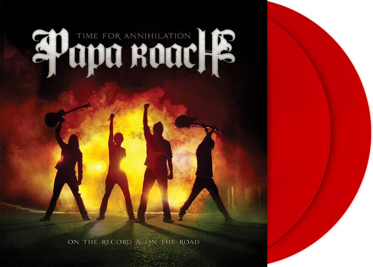 Vinyl_1200x860_paparoach_annihilation_red PAPA ROACH - Time For Annihilation 12" Do-LP ...