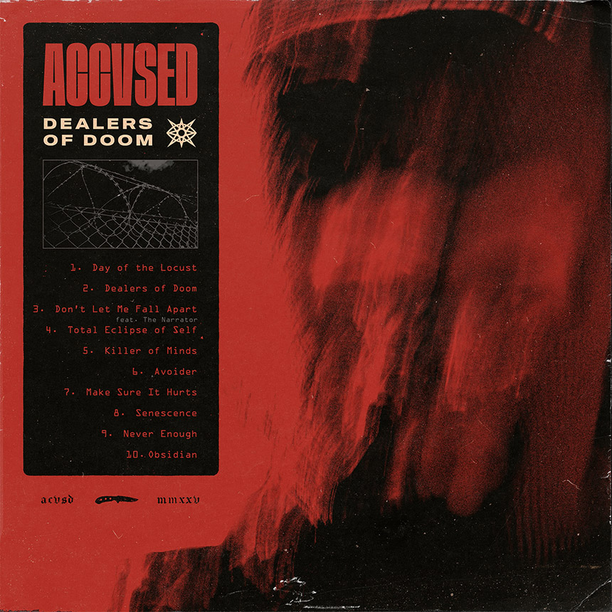 ACCVSED - Dealers of Doom 12" LP - CORONA ACCVSED - Dealers of Doom 12" LP - CORONA