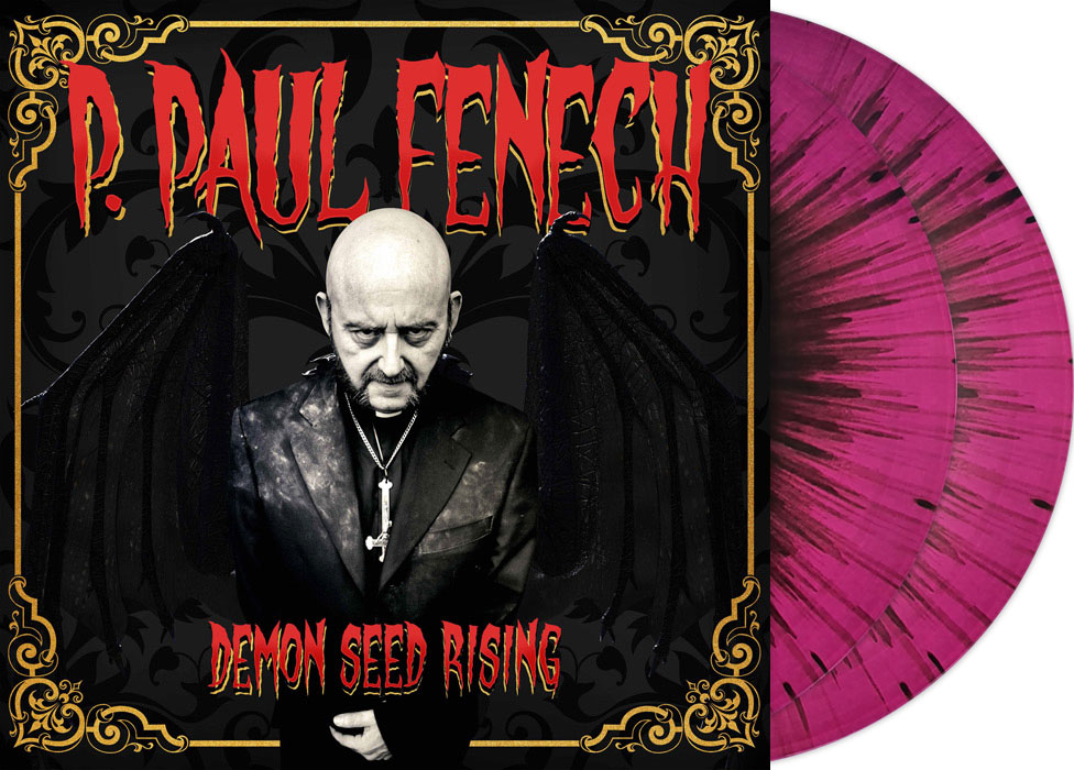 vinyl_ppaulfenech_demonseedrising_splatter P. PAUL FENECH - Demon Seed Rising 12" DO-LP ...
