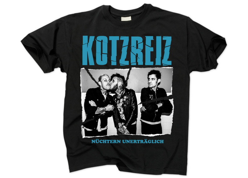 merch0113-1 KOTZREIZ - Nüchtern unerträglich T-Shirt