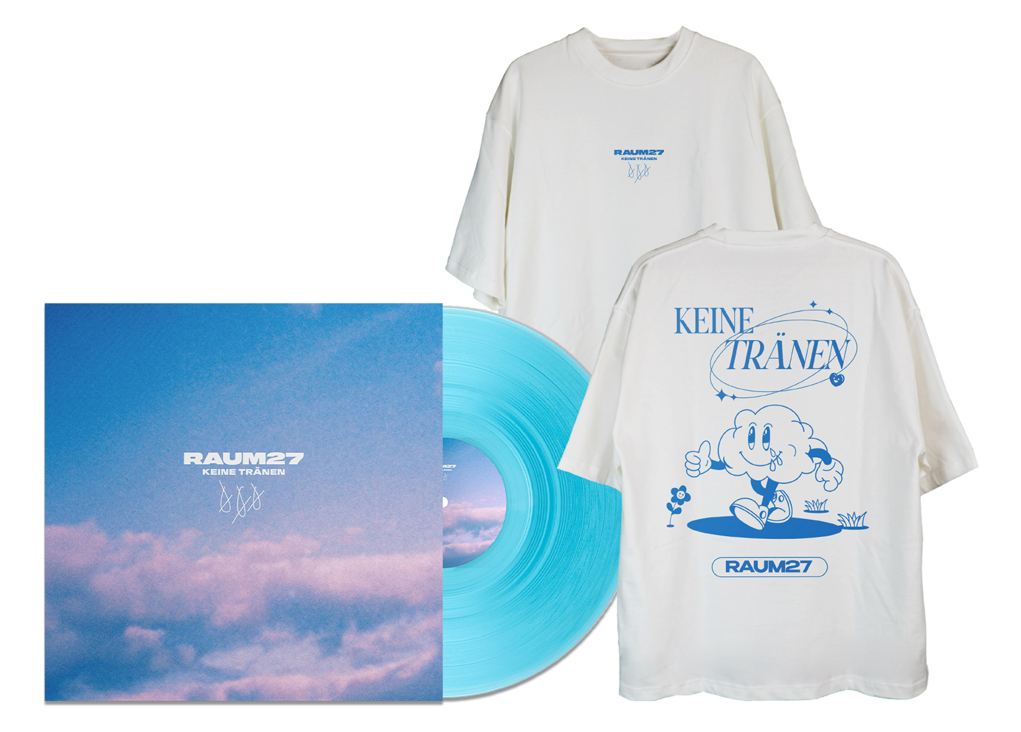 RAUM27 - Keine Tränen Shirt Bundle Wolke Viny...