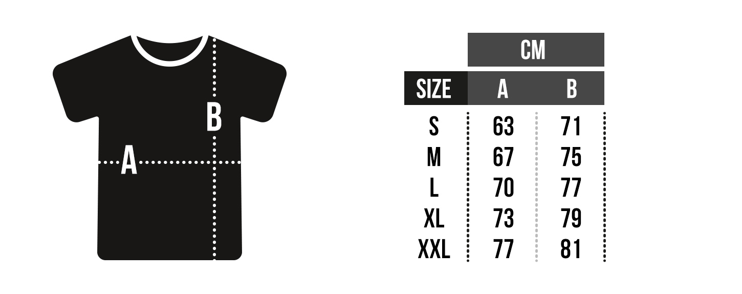 Show size chart