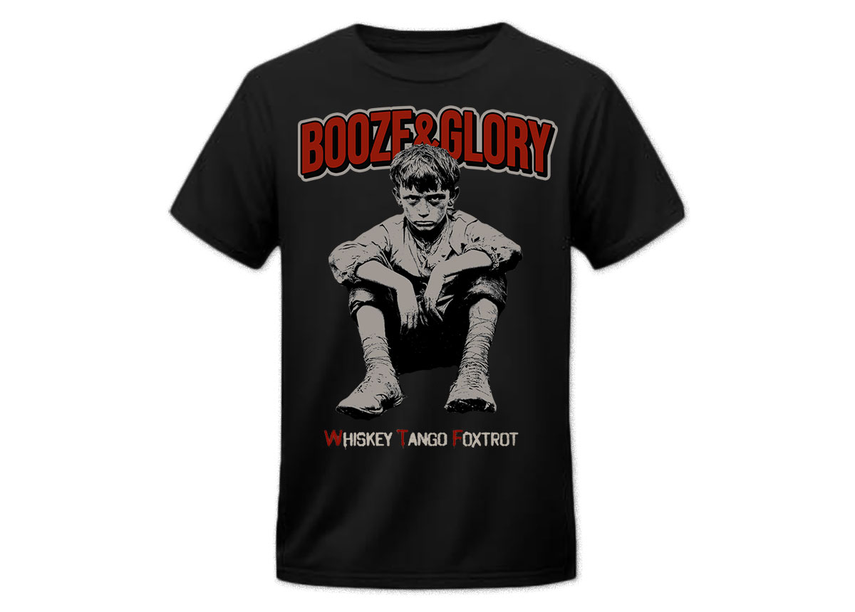 BOOZE & GLORY - Whiskey Tango Foxtrot 12" LP - SPLATTER + T-Shirt Bundle BOOZE & GLORY - Whiskey Tango Foxtrot 12" LP - SPLATTER + T-Shirt Bundle