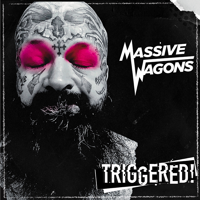 MASSIVE WAGONS - Triggered! 12" LP - BLACK MASSIVE WAGONS - Triggered! 12" LP - BLACK