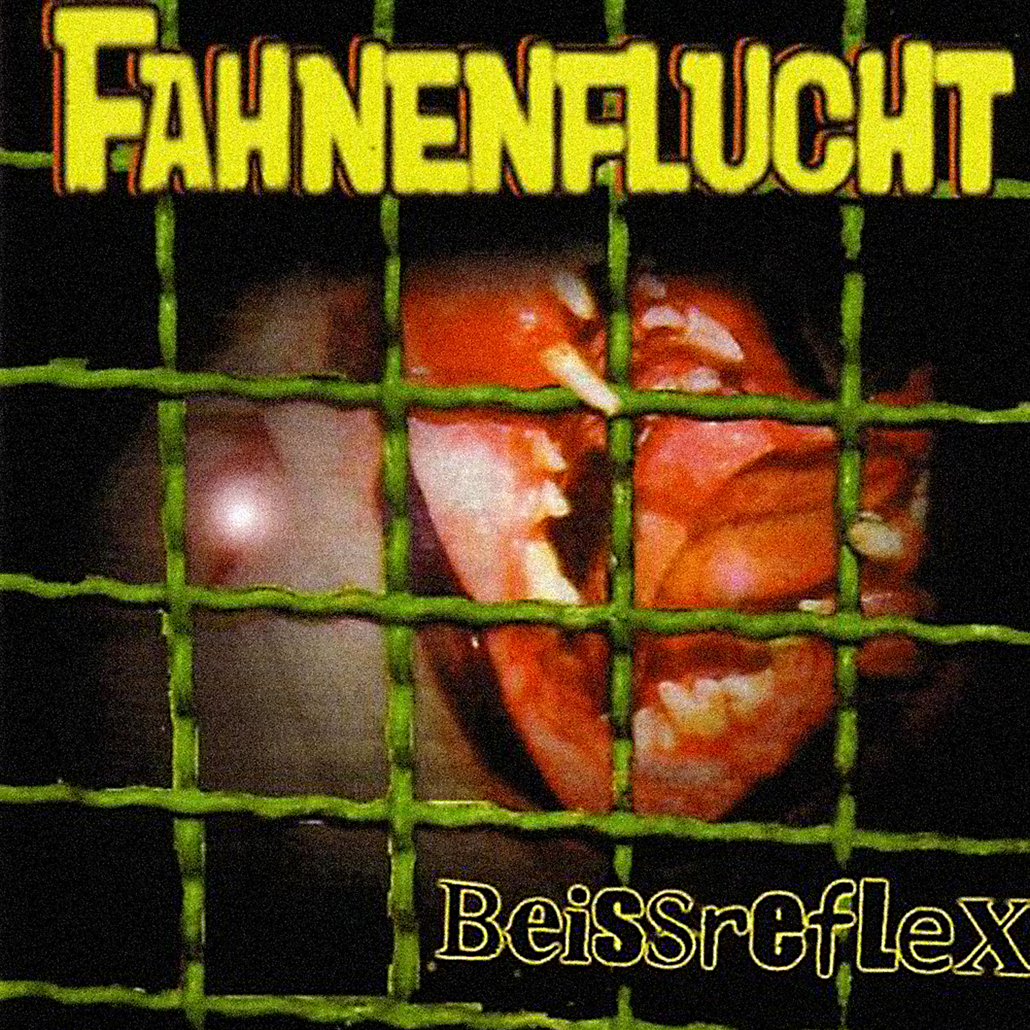 FAHNENFLUCHT - Beissreflex 12" LP - GREEN MARBLED