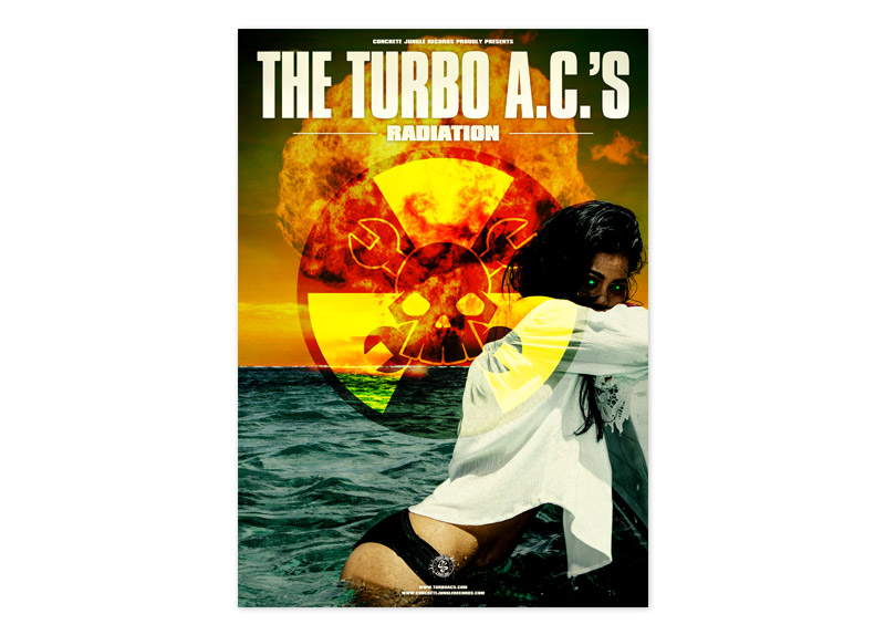 poster061 TURBO A.C.'s, THE - Radiation Poster