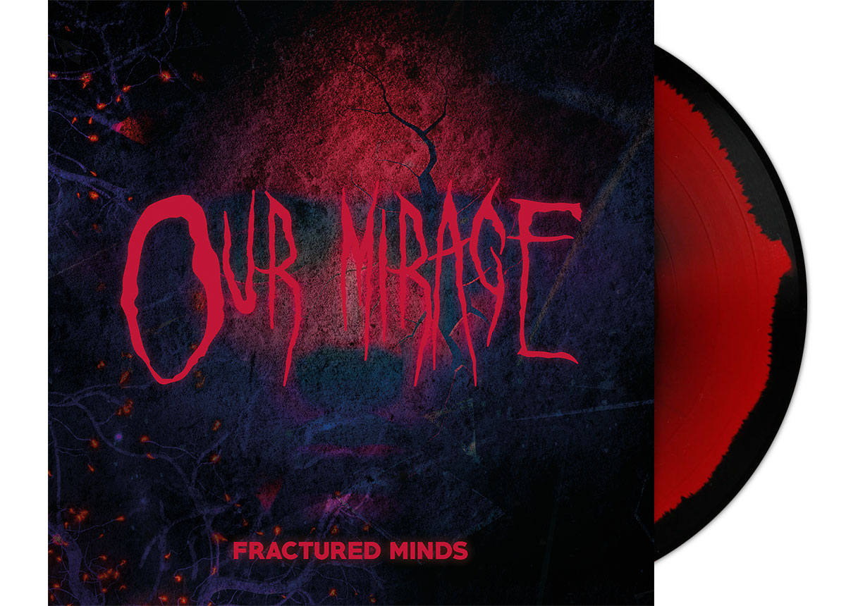 OUR MIRAGE - Fractured Minds 12" LP - RED BLACK CORONA