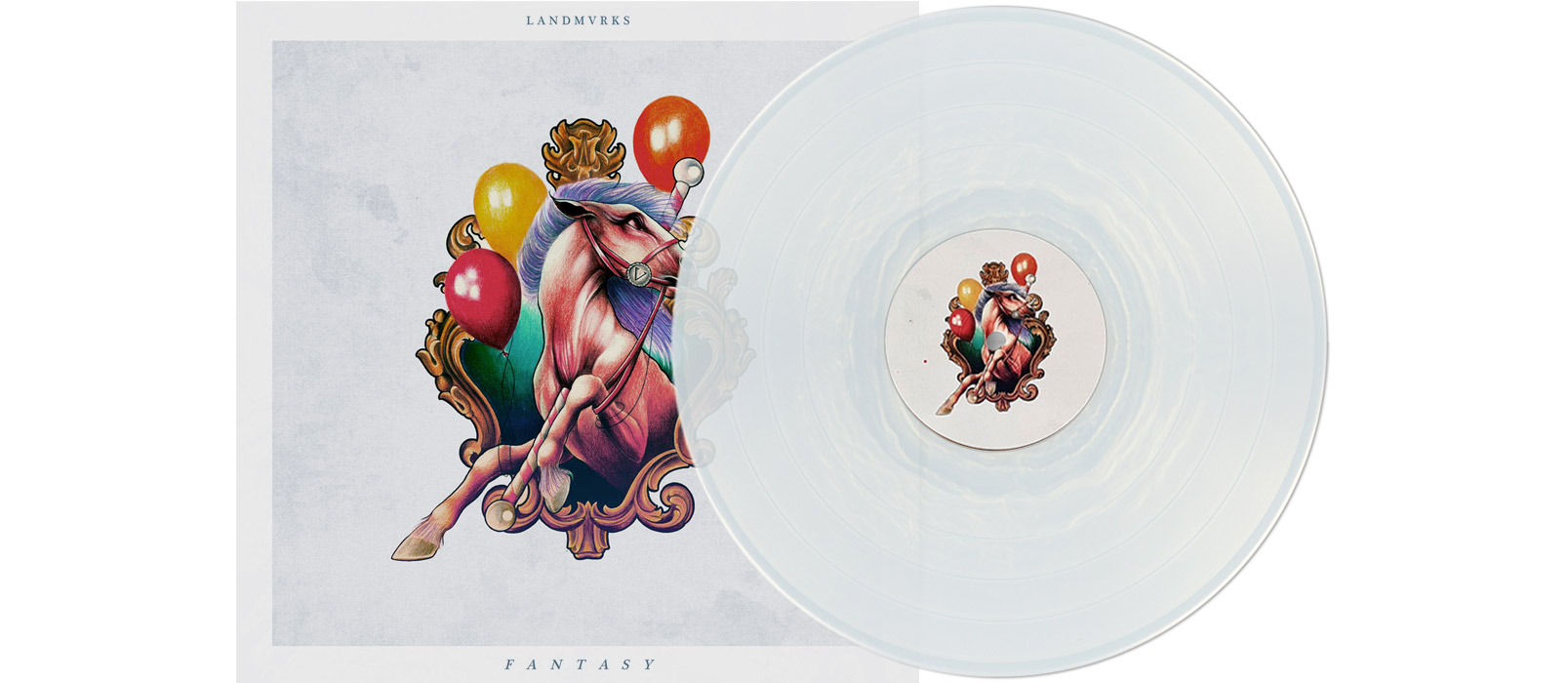 LANDMVRKS - Fantasy 12" LP - PEARL SUNRISE LANDMVRKS - Fantasy 12" LP - PEARL SUNRISE