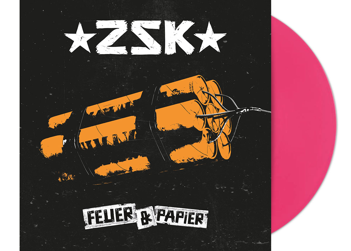 ZSK - Feuer & Papier 12" LP - PINK ZSK - Feuer & Papier 12" LP - PINK