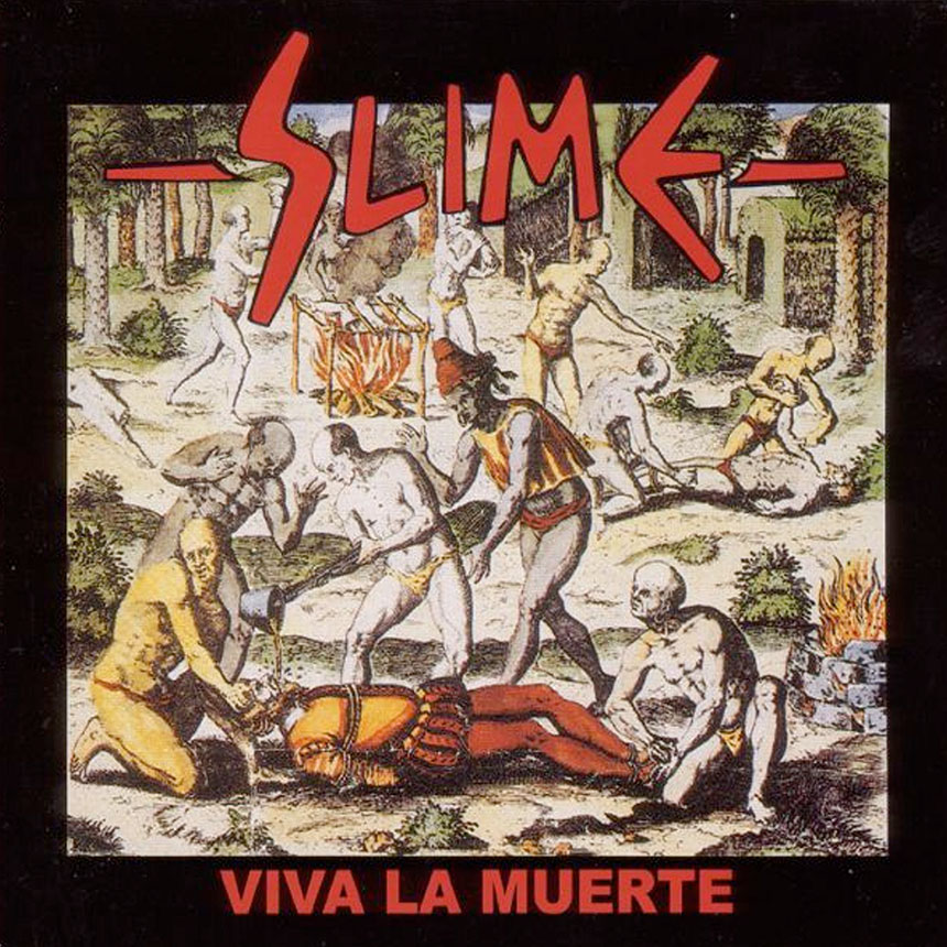 SLIME - Viva La Muerte 12" DO-LP - BLACK SLIME - Viva La Muerte 12" DO-LP - BLACK