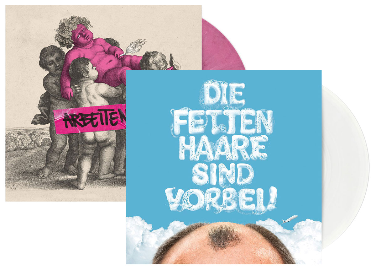 PARKPUNK - Die fetten Haare sind vorbei! + Arbeitenix 2x12" LP - BUNDLE