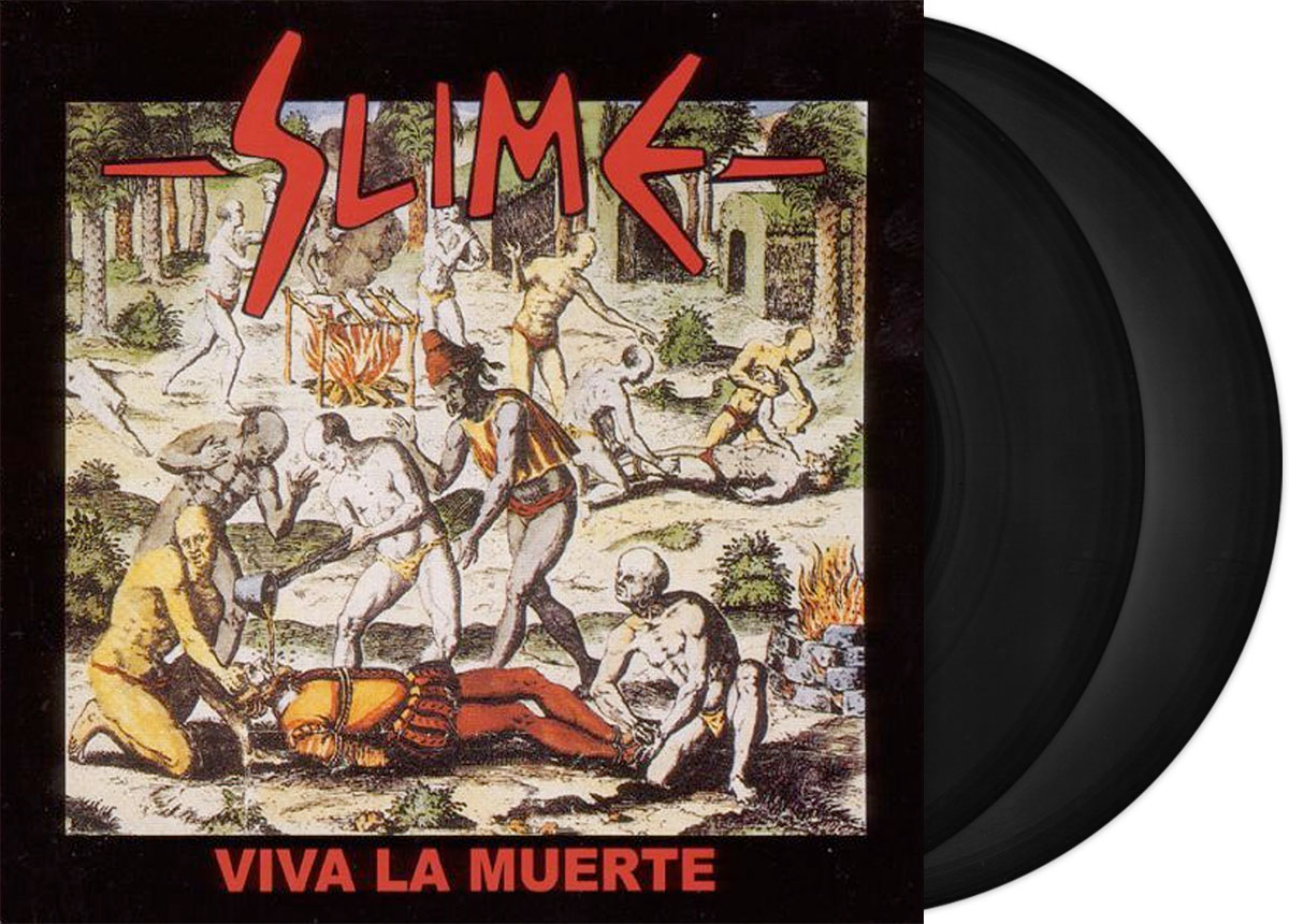 Vinyl_1200x860_Slime_VivaLaMuerte SLIME - Viva La Muerte 12" DO-LP - BLACK
