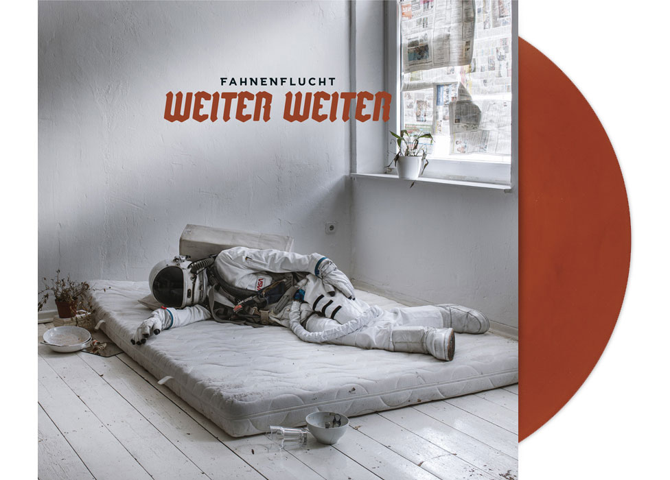 vinyl_agp073-1B FAHNENFLUCHT - Weiter Weiter 12" LP - RED-BRO...