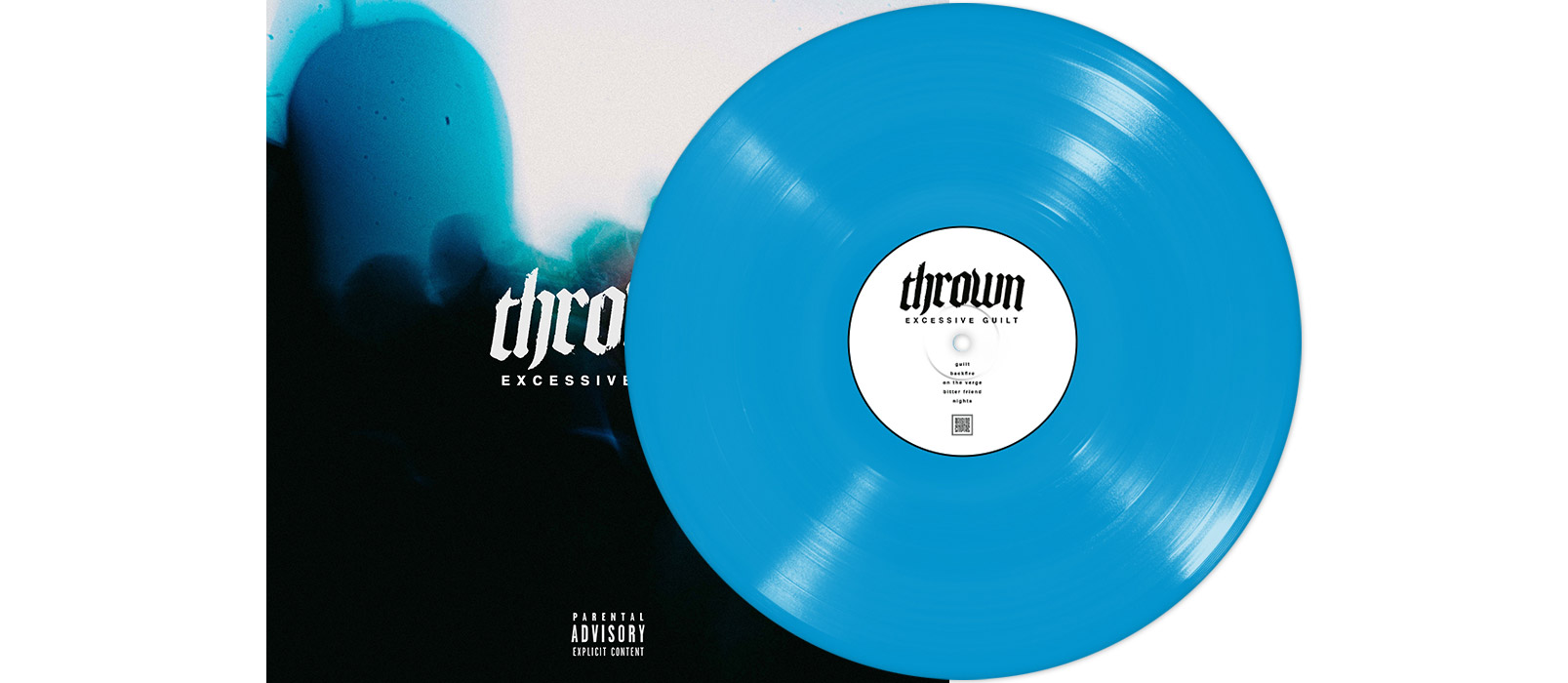 THROWN - Excessive Guilt 12" LP - SKY BLUE THROWN - Excessive Guilt 12" LP - SKY BLUE