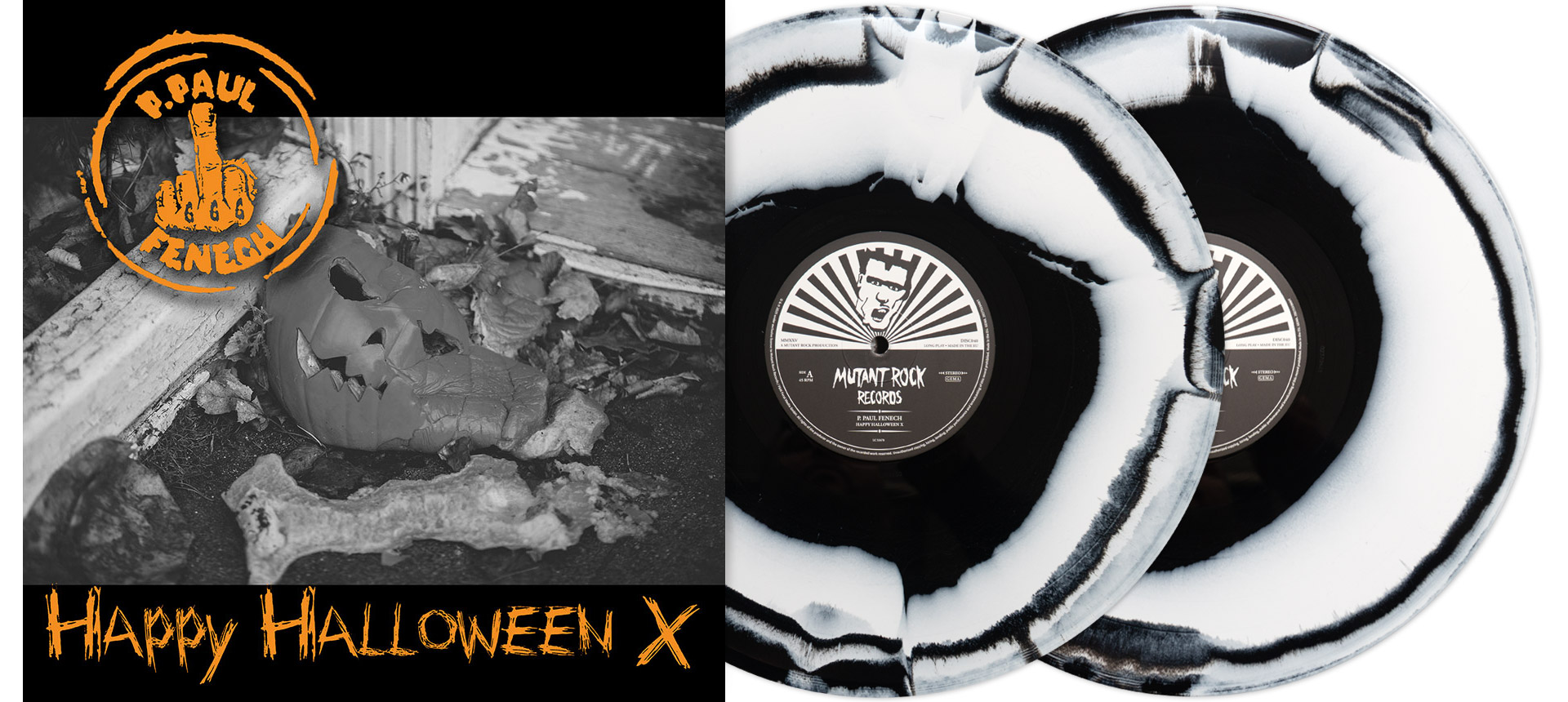 P. PAUL FENECH - Happy Halloween X 12" DO-LP - INKSPOT P. PAUL FENECH - Happy Halloween X 12" DO-LP - INKSPOT