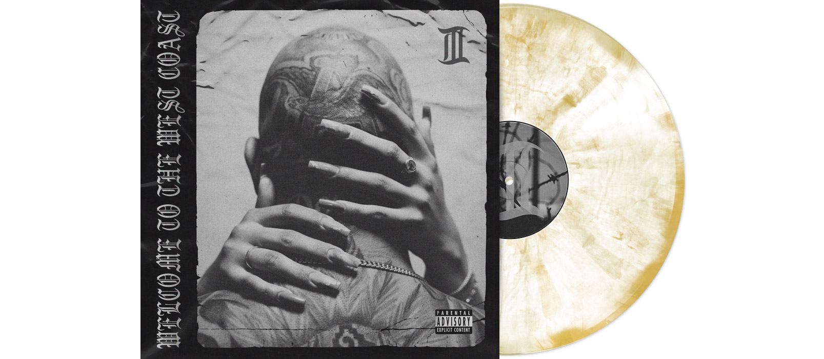 LIONHEART - Welcome To The West Coast III 12" LP - MARBLED LIONHEART - Welcome To The West Coast III 12" LP - MARBLED