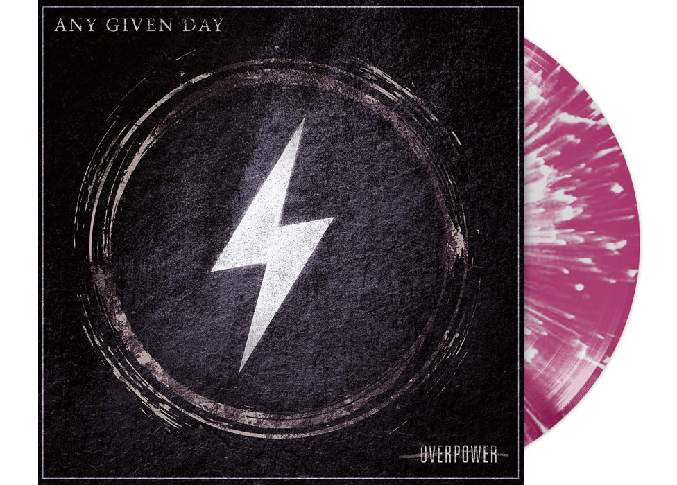 vinyl_anygivenday_overpower_splatter ANY GIVEN DAY - Overpower 12" LP - SPLATTER