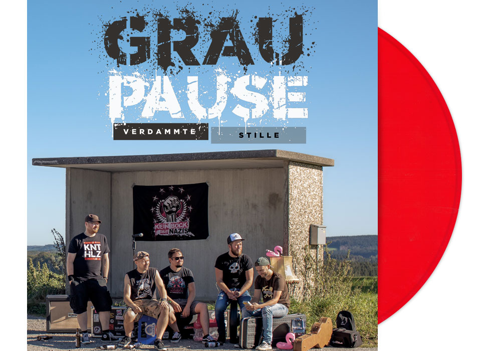 vinyl_graupause_verdammtestille GRAUPAUSE - Verdammte Stille 12" LP - RED
