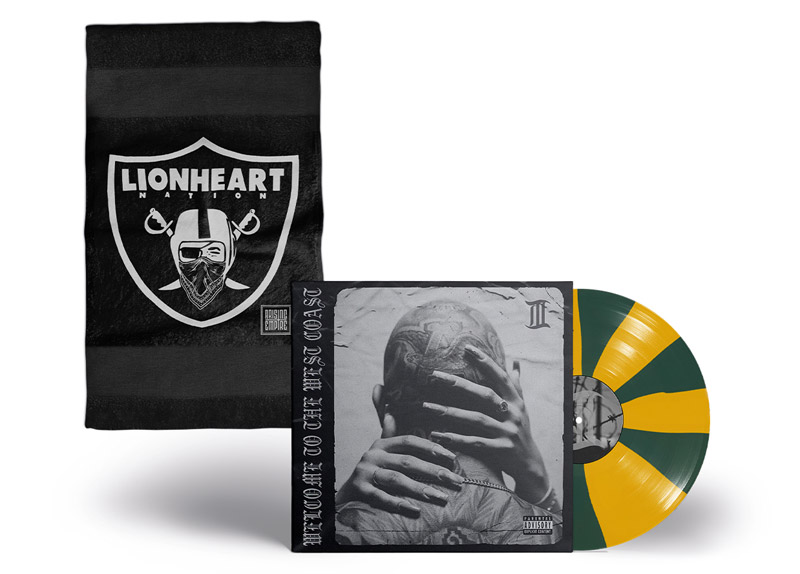 LIONHEART - Welcome To The West Coast III 12"... LIONHEART - Welcome To The West Coast III 12"...