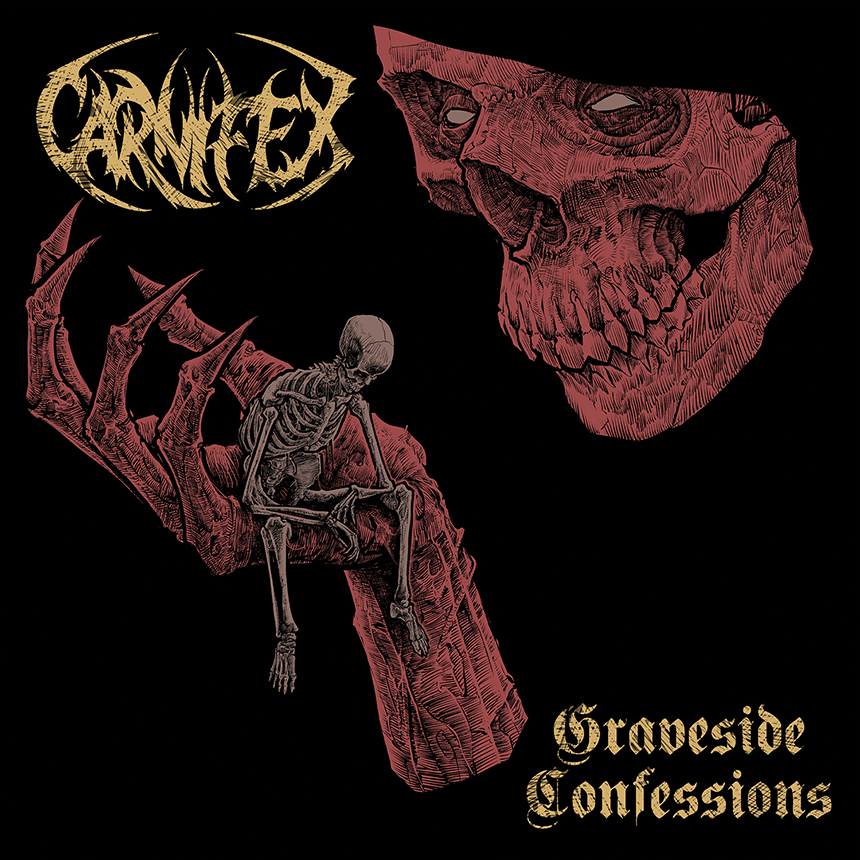 CARNIFEX - Graveside Confessions 12" DO-LP - RED YELLOW