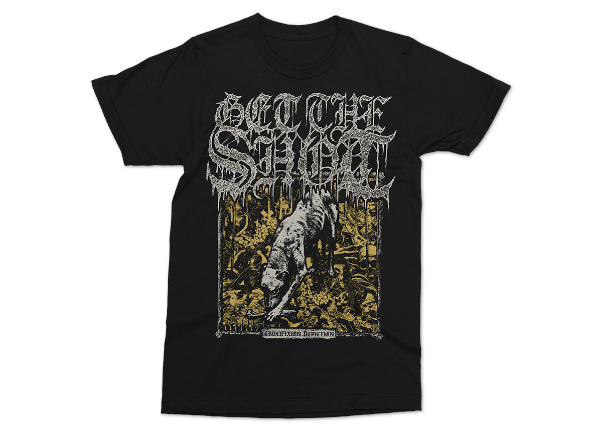 GET THE SHOT - Crucifixion Depiction EP + T-Shirt PICTURE Vinyl BUNDLE