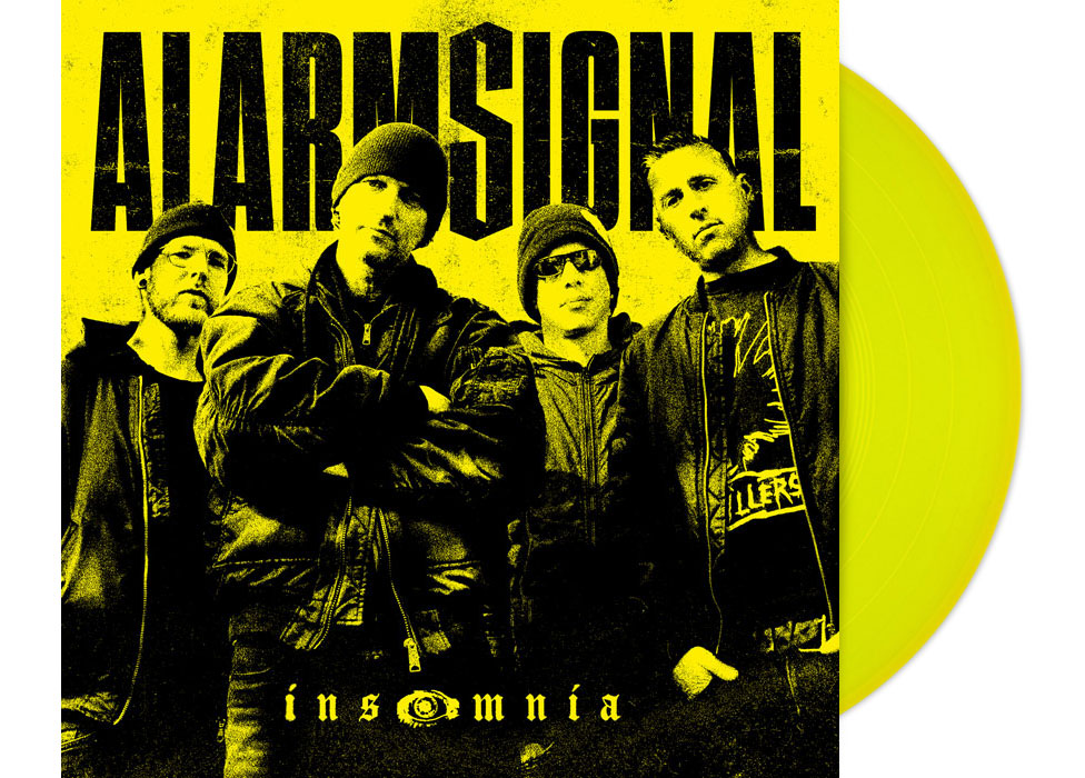 vinyl_alarmsignal_insomnia_neonyellow ALARMSIGNAL - Insomnia 12" LP - NEON YELLOW