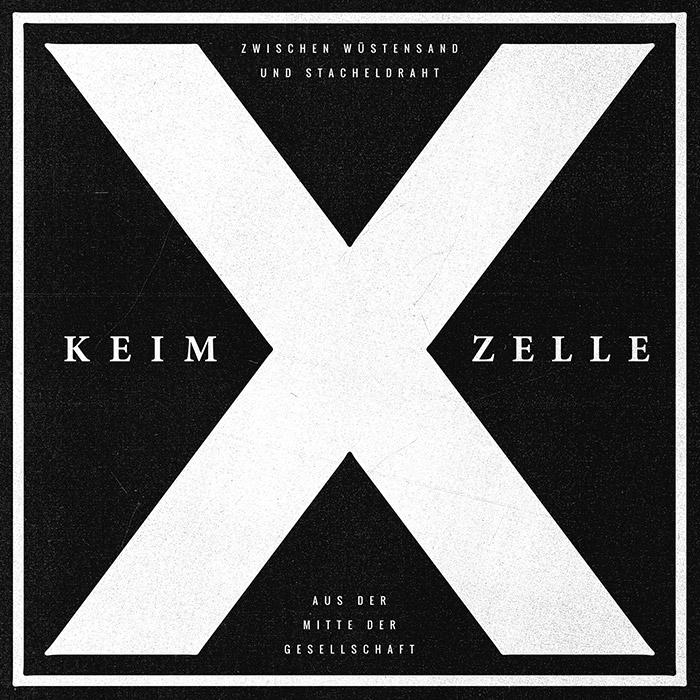 KEIM-X-ZELLE - Zwischen Wüstensand und Stacheldraht 7" Single - BLACK KEIM-X-ZELLE - Zwischen Wüstensand und Stacheldraht 7" Single - BLACK