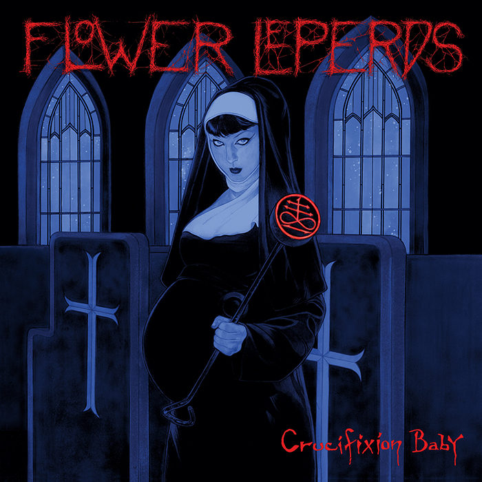 FLOWER LEPERDS - Crucifixion Baby 12" LP - SPLATTER FLOWER LEPERDS - Crucifixion Baby 12" LP - SPLATTER