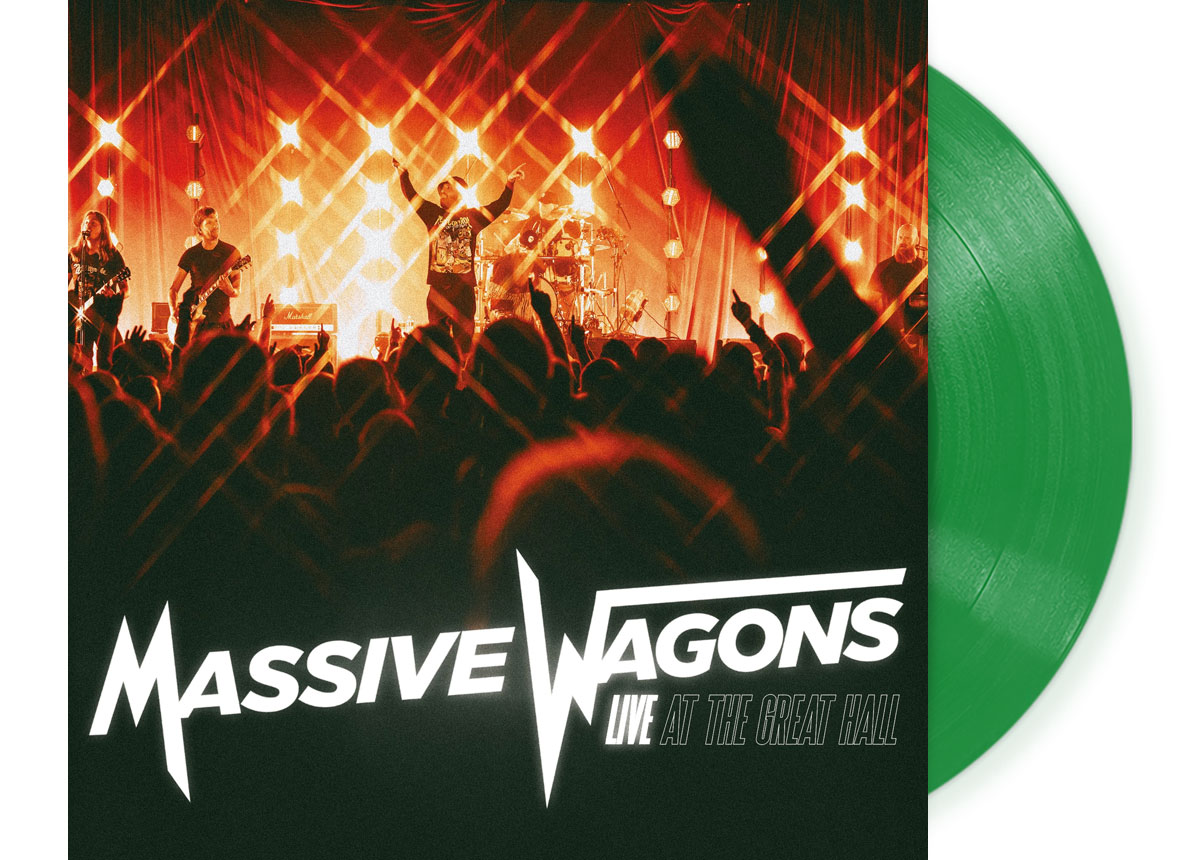 MASSIVE WAGONS - Live at The Great Hall  12" ...