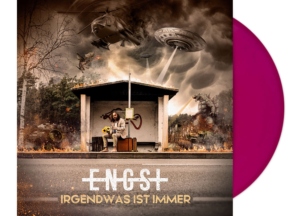 ENGST - Irgendwas ist immer 12" LP - MAGENTA