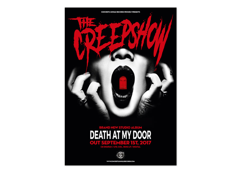 poster059 CREEPSHOW, THE - Death At My Door Poster