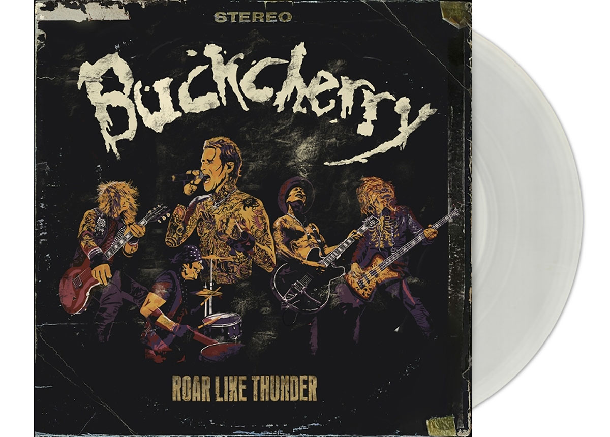 BUCKCHERRY - Roar Like Thunder 12" LP - CLEAR BUCKCHERRY - Roar Like Thunder 12" LP - CLEAR