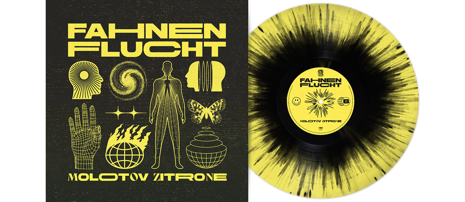 FAHNENFLUCHT - Molotov Zitrone VINYL FAN BOX FAHNENFLUCHT - Molotov Zitrone VINYL FAN BOX