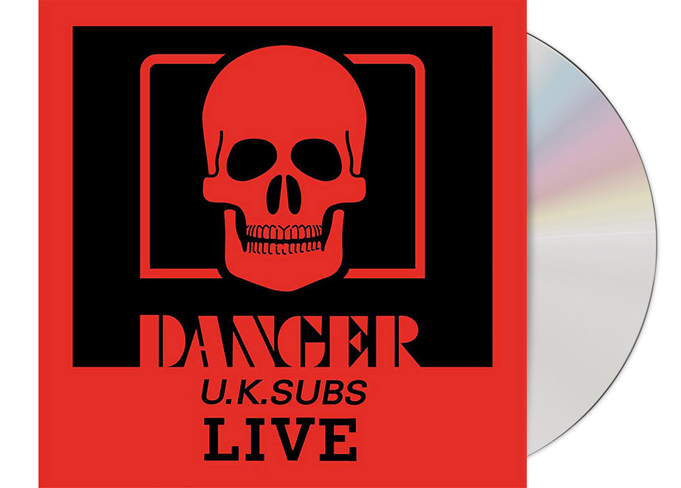 U.K. SUBS - Danger - Live (The Chaos Tape) CD