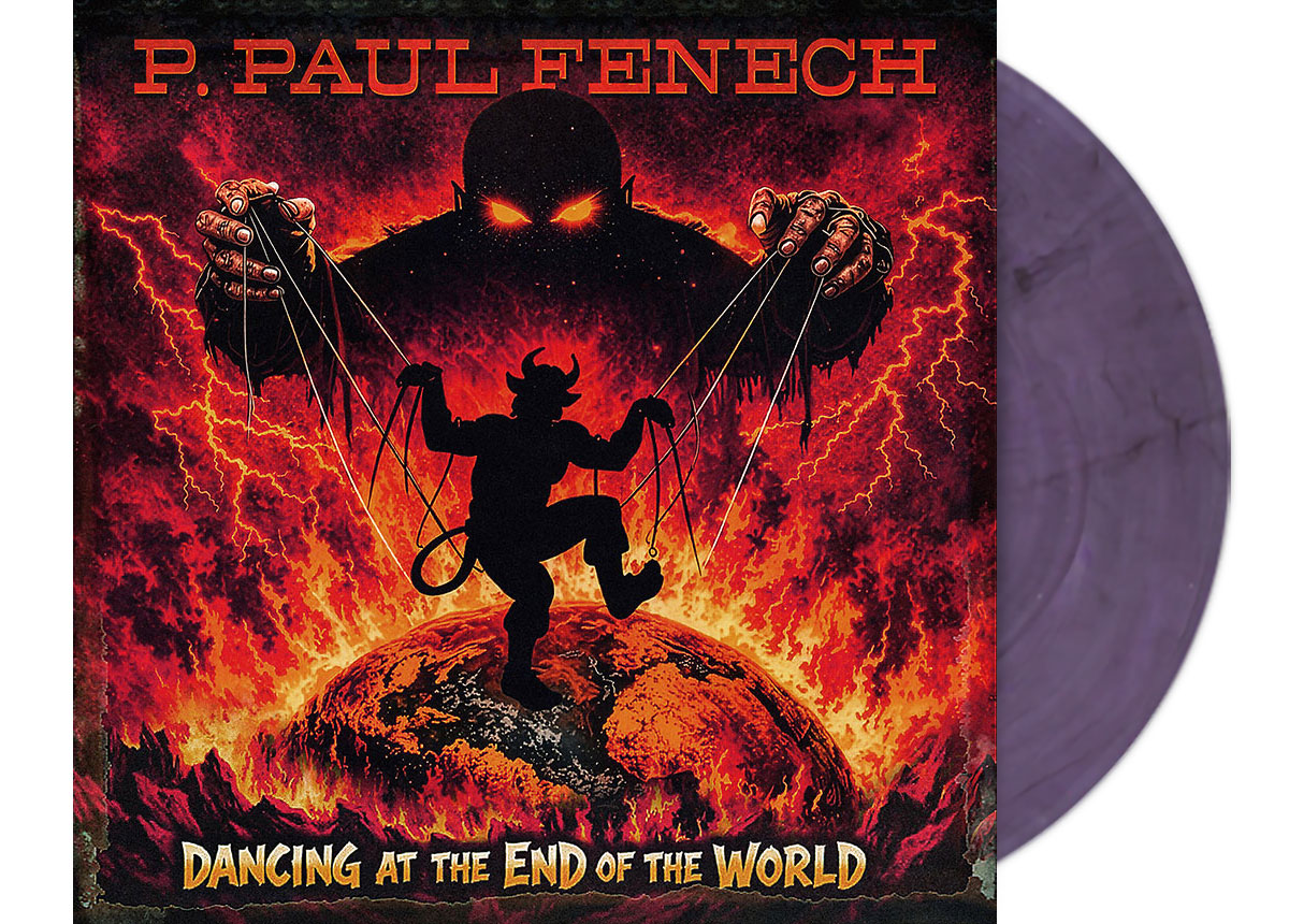 P. PAUL FENECH - Dancing at the End of the World 12" LP - PURPLE MARBLED