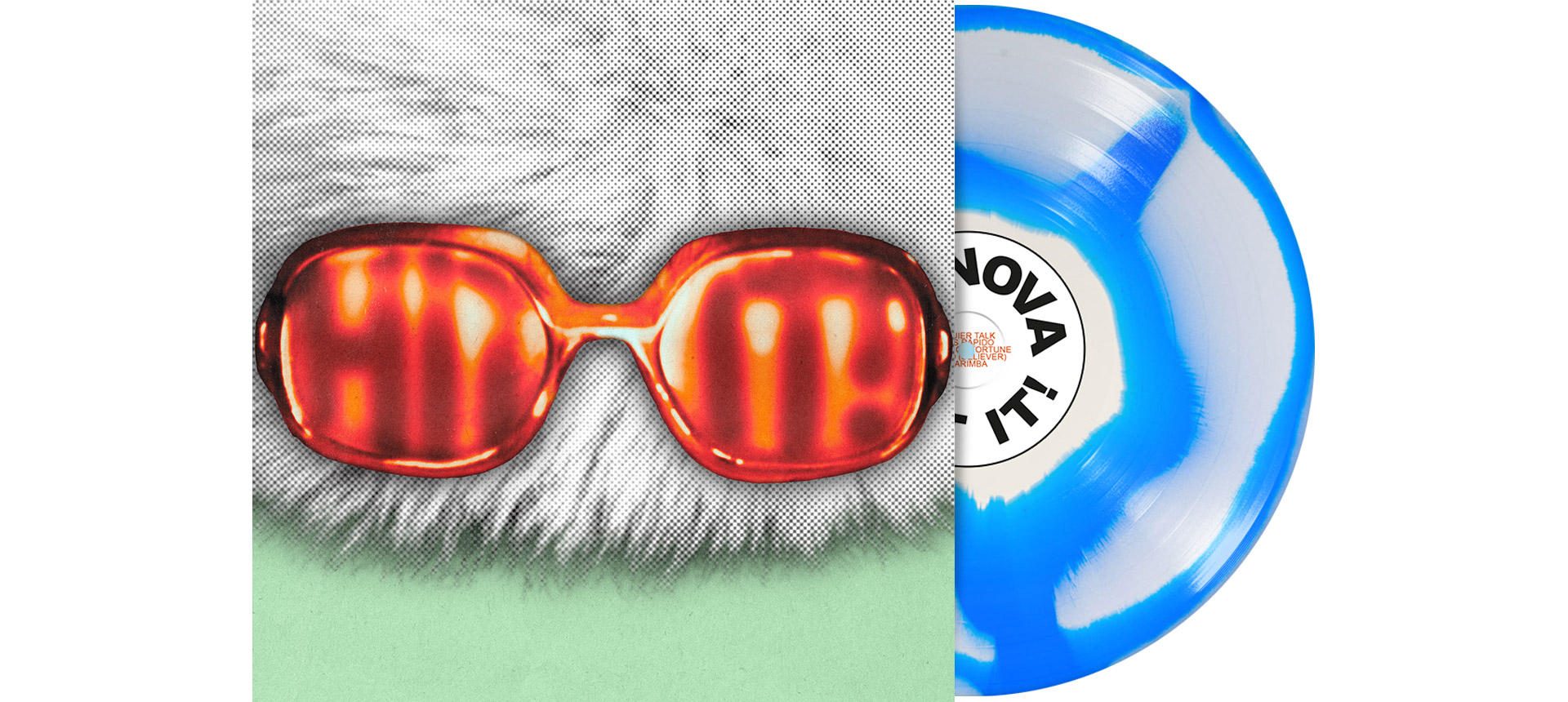 VIANOVA - Hit it! 12" LP - WHITE BLUE CORONA