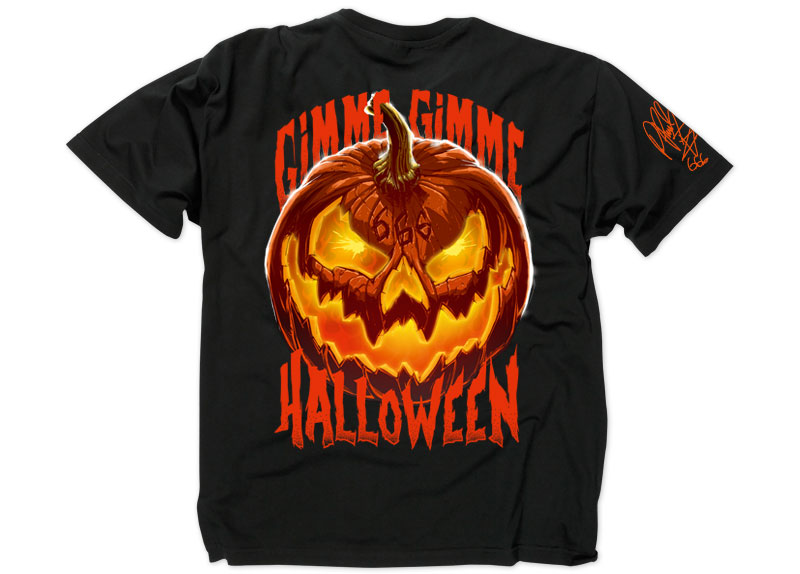 P. PAUL FENECH - Happy Halloween IX T-Shirt - LTD. 8 COLOR PRINT P. PAUL FENECH - Happy Halloween IX T-Shirt - LTD. 8 COLOR PRINT