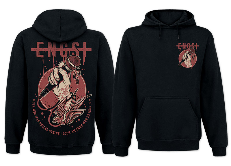 merch_hoodie_engst_mirkohand ENGST - Mikrohand Hoodie