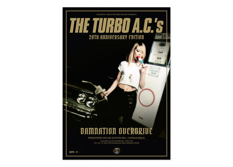 poster04957420234ca905 TURBO A.C.'s, THE - Damnation Overdrive Poste...