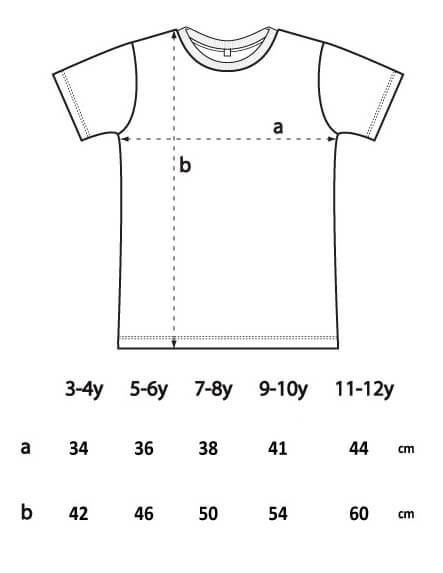 Show size chart