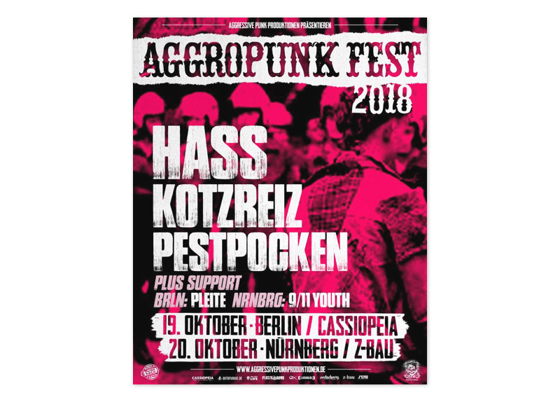 poster072 AGGROPUNK - Fest 2018 Poster