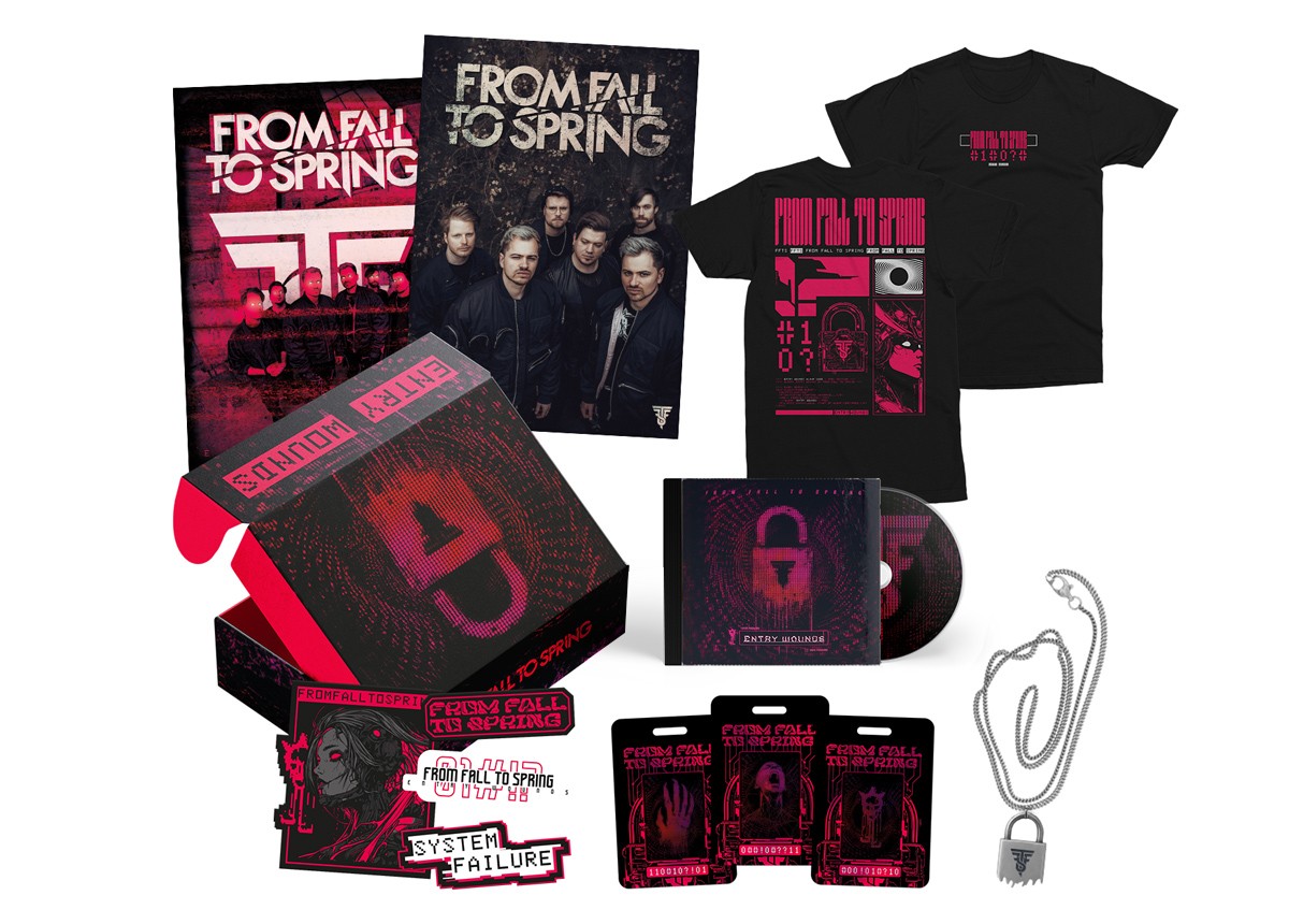 FROM FALL TO SPRING - Entry Wounds CD Fan-Box