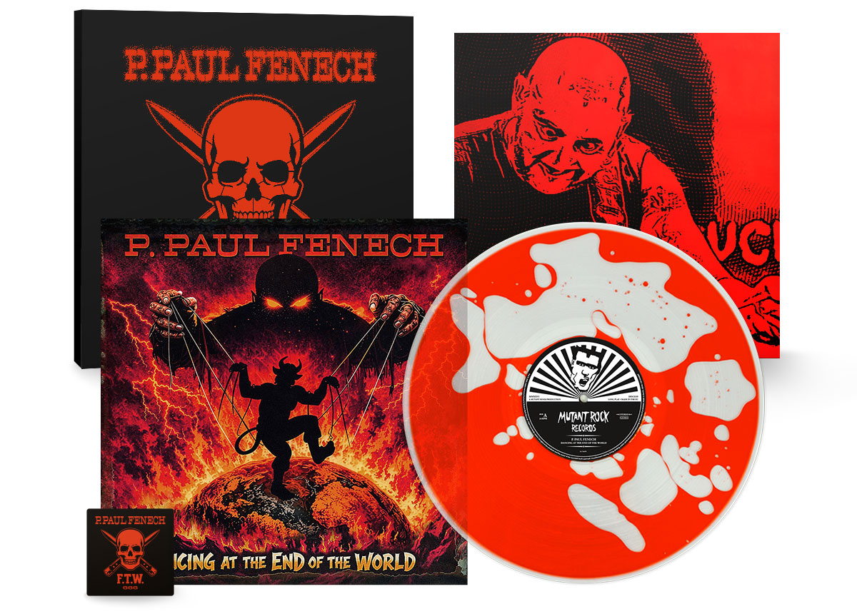 P. PAUL FENECH - Dancing at the End of the World 12" LP - LIQUID