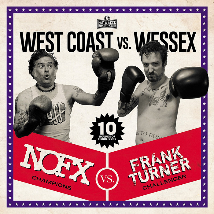 NOFX & FRANK TURNER - West Coast vs. Wessex 12" LP NOFX & FRANK TURNER - West Coast vs. Wessex 12" LP