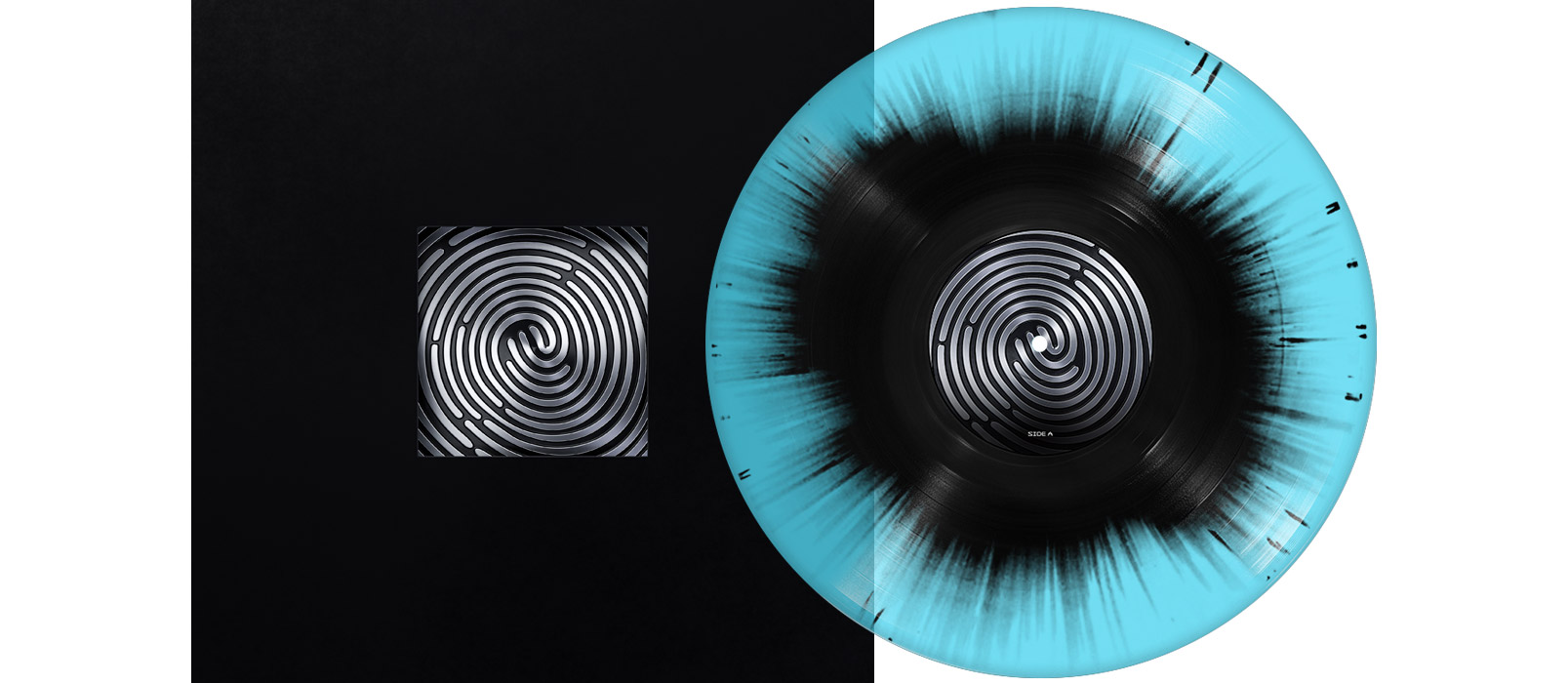 RESOLVE - Human 12" LP - CURACAO / BLACK RESOLVE - Human 12" LP - CURACAO / BLACK