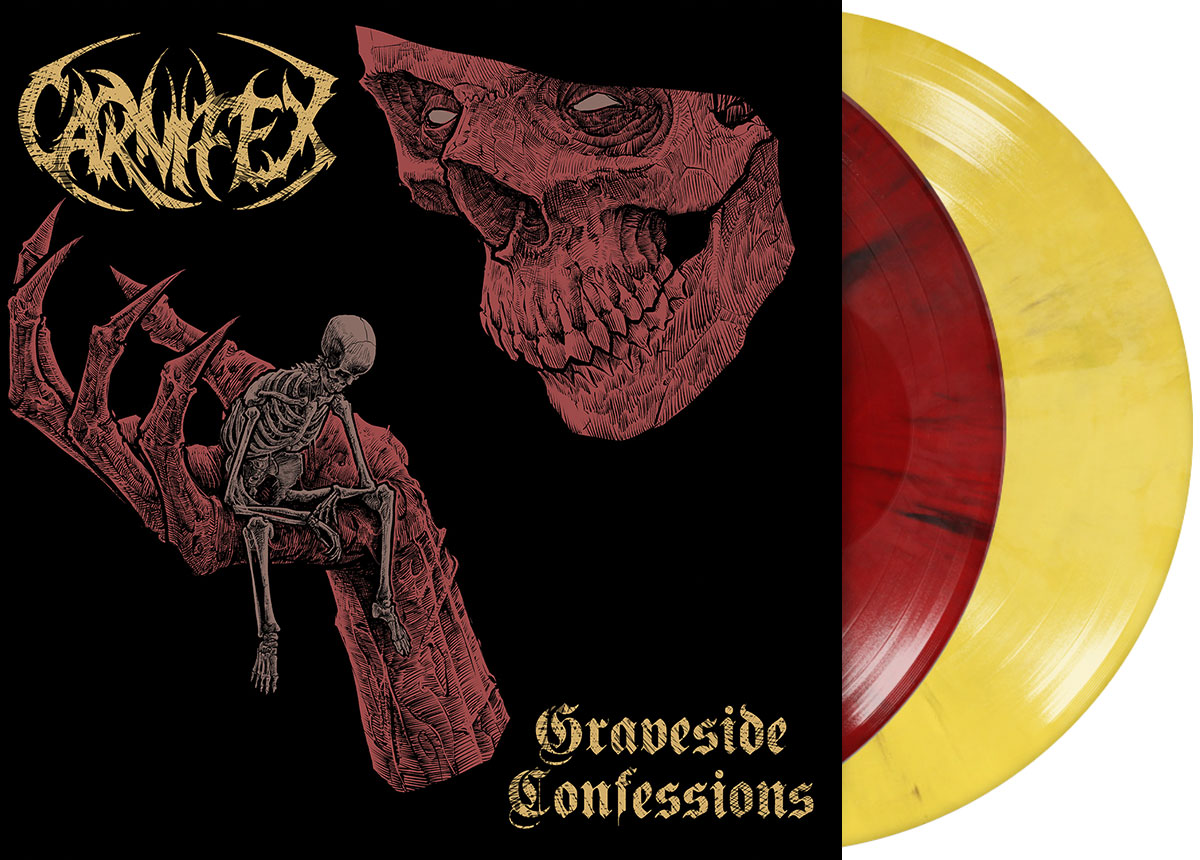 CARNIFEX - Graveside Confessions 12" DO-LP - RED YELLOW