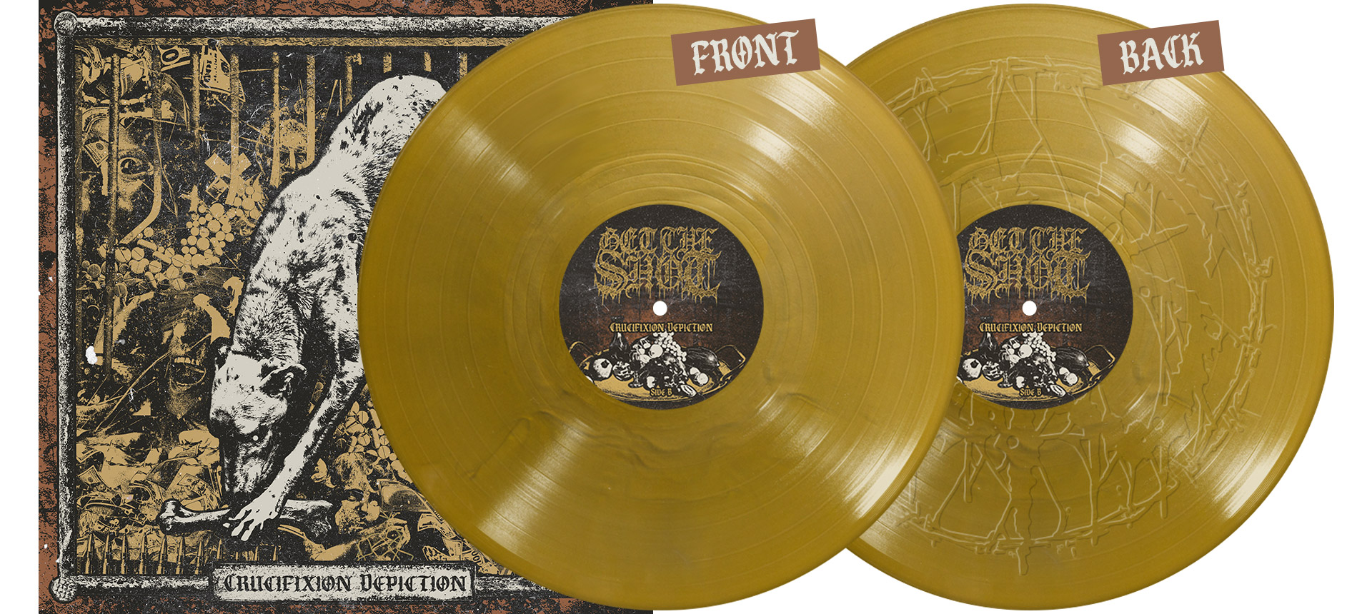 GET THE SHOT - Crucifixion Depiction EP 12" EP - GOLD
