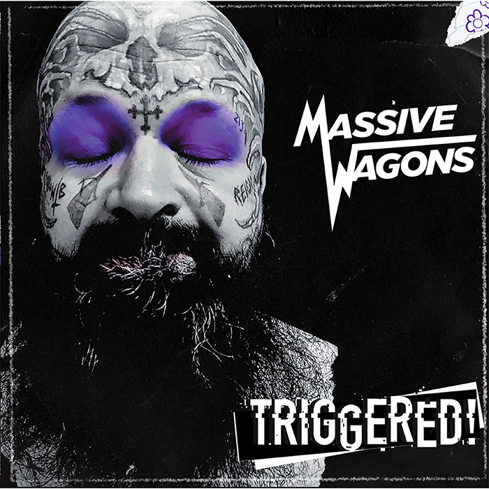 MASSIVE WAGONS - Triggered! 12" LP - PURPLE MASSIVE WAGONS - Triggered! 12" LP - PURPLE