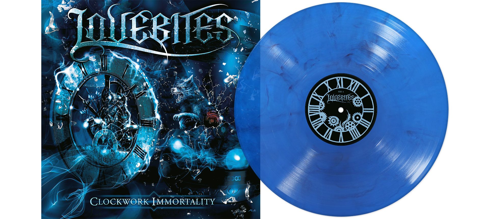 LOVEBITES - Clockwork Immortality 12" LP - BLUE