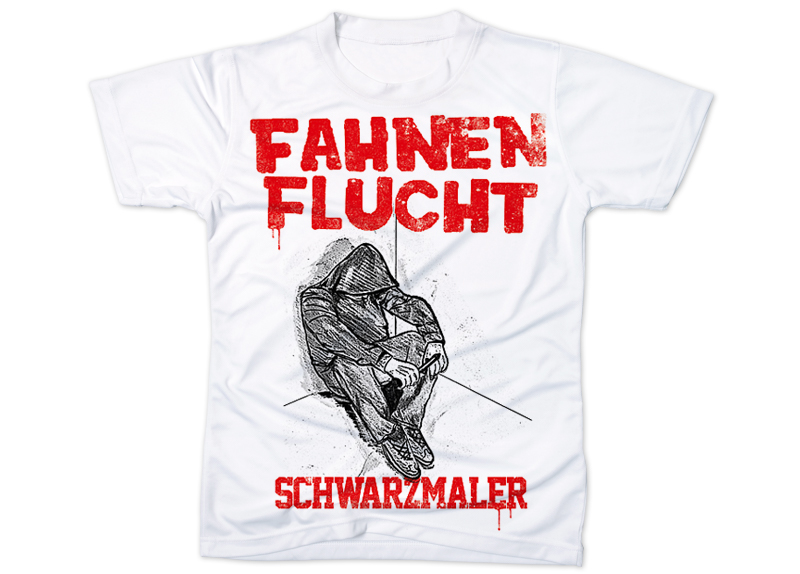 FAHNENFLUCHT - Schwarzmaler T-Shirt